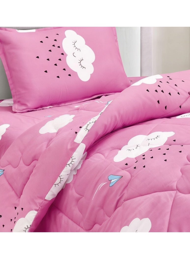 Ming Li Kids Bedspread Set 3 Pieces – Soft Fabric with Medium Filling for Positive Energy and Peaceful Sleep - Image 2